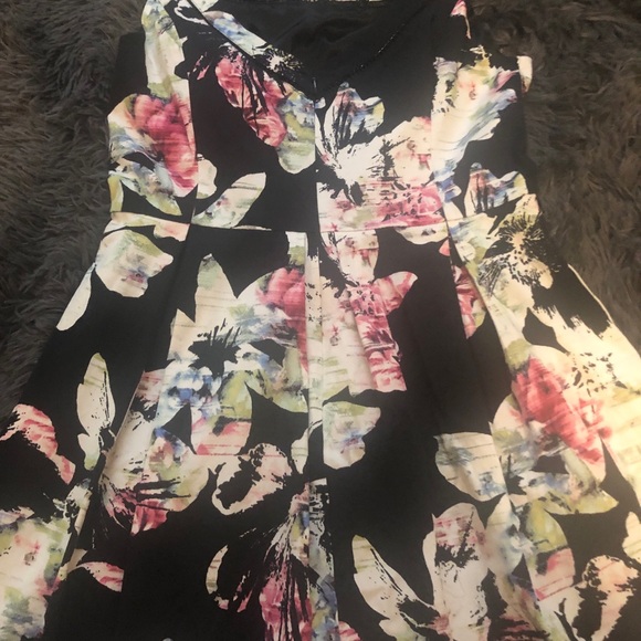 White House Black Market Floral Midi Dress - Picture 5 of 9